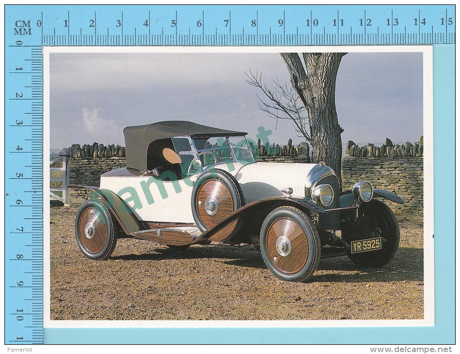 Bentley 3 Litre Speed Model, 1926 - Old Luxury Car Vieille Auto De Luxe - 2 Scans - Voitures De Tourisme