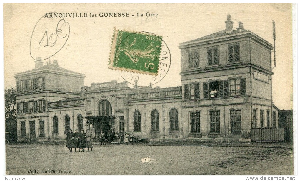 CPA 95  ARNOUVILLE LES GONESSE LA GARE - Arnouville Les Gonesses