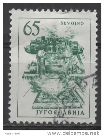 YUGOSLAVIA 1958 Furnace, Sovojno - 65d. - Green FU - Neufs