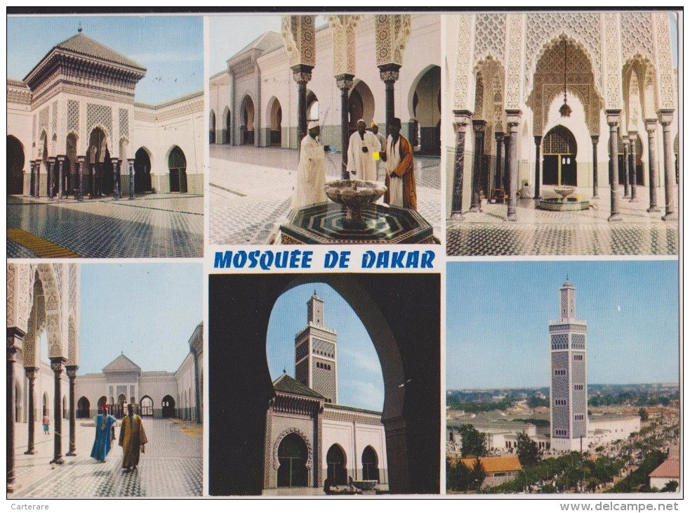 AFRIQUE,AFRICA,Sénégal ,DAKAR,MOSQUEE,TEMPLE MUSULMAN - Senegal