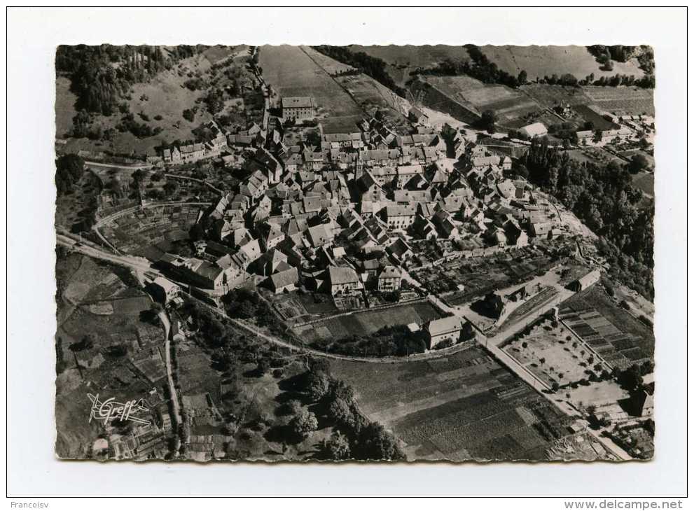 CORPS VUE GENERALE AERIENNE DE LA VILLE. Edit Greff N° 86 - Corps