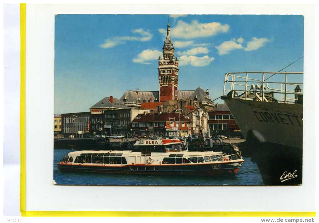 Dunkerque.  La Visite Du Port. Elsa : Bateau Promenade.   Postée 1978 - Dunkerque