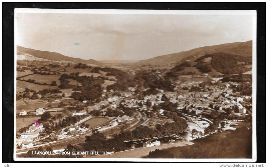 Llangollen From Geriant Hill   Hao81 - Denbighshire