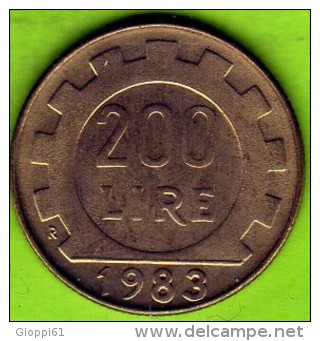 1983 Italia - 200 L (circolata) - 200 Lire