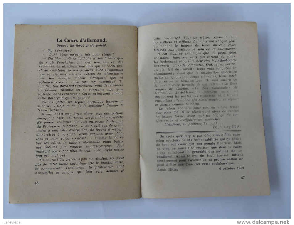 Almanach Du Trait D'Union 1941 - French