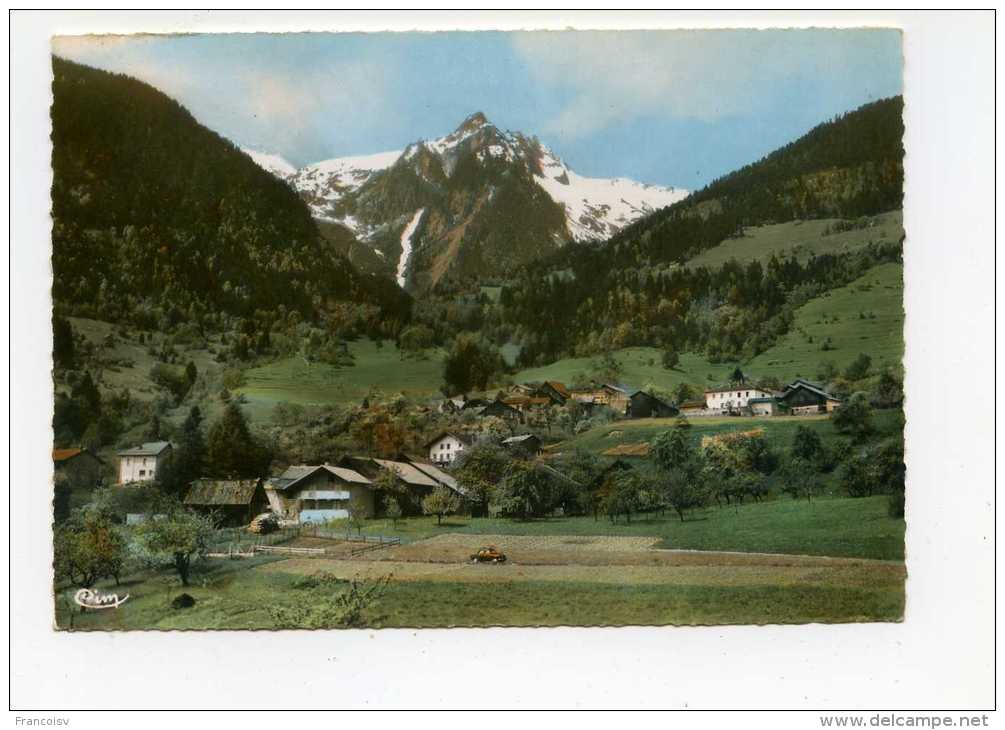 PUSSY (Savoie) - Face Au Mont Bellachat 2488 M Le Village De La Croix  Edit Cim N°6   Postée 1965 - Sonstige & Ohne Zuordnung