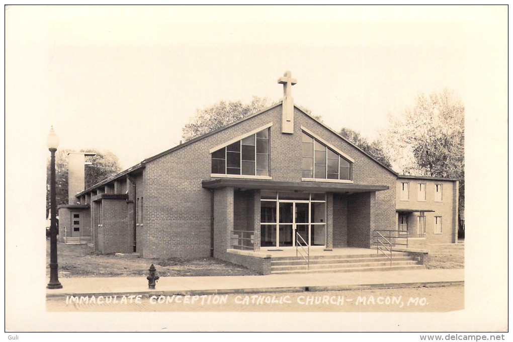 Etats-Unis -MO - Missouri > MACON Immaculate Conception Catholic Church (Eglise Religion) - Autres & Non Classés