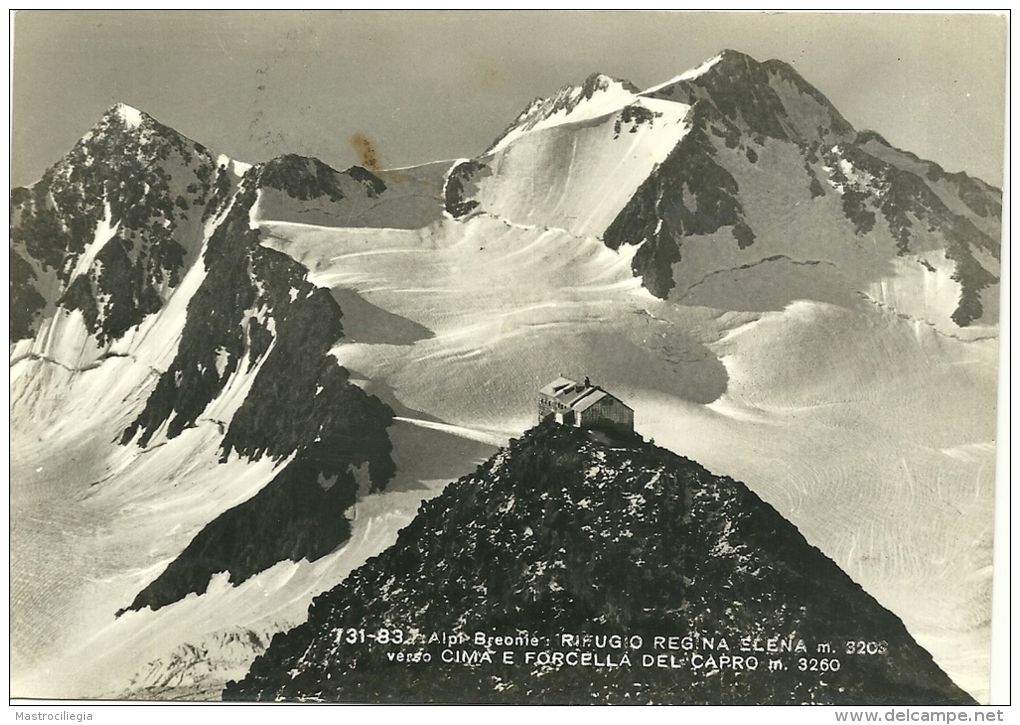 BOLZANO  Alpi Breonie  Rifugio Regina Elena   Al Bicchiere  Cima E Forcella Del Capro - Bolzano