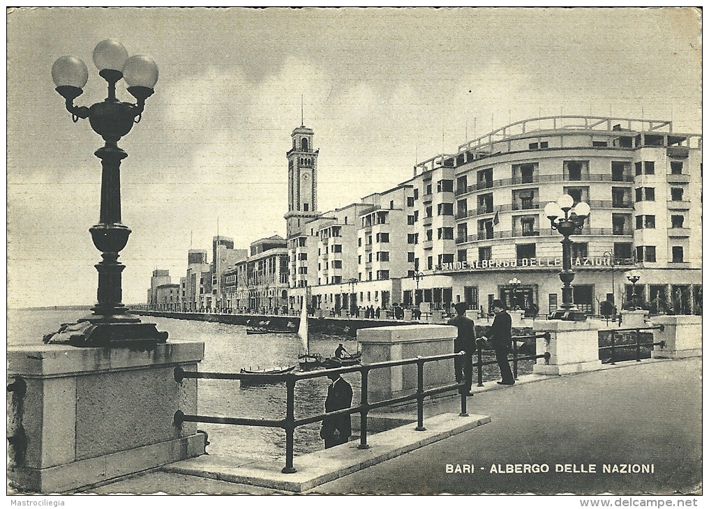 BARI  Albergo Delle Nazioni  Lungomare Bella Animazione - Bari