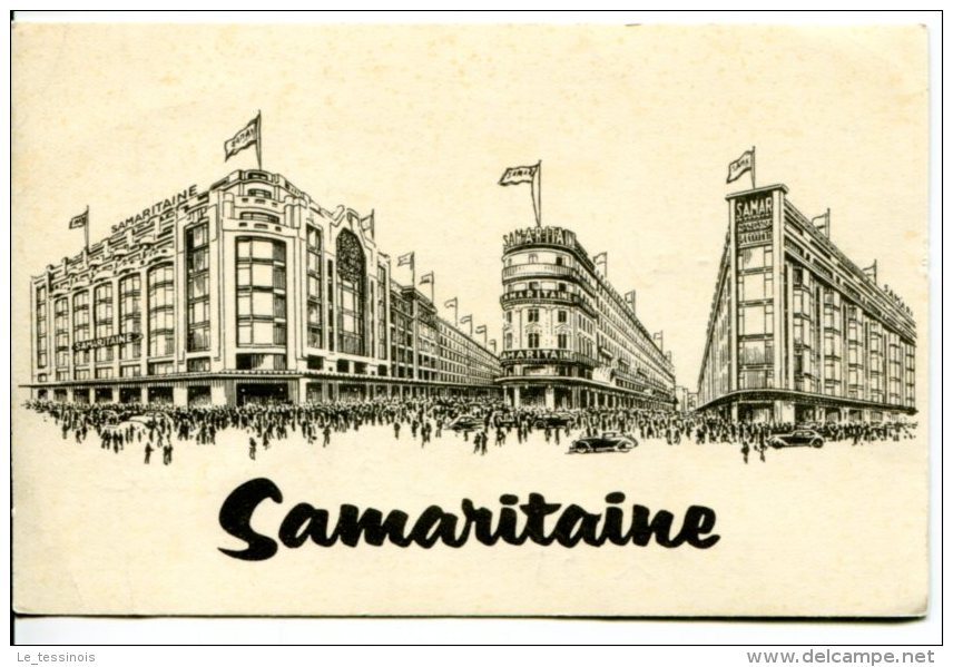 PARIS (1er) -  CP De La Samaritaine  Avec Information Sur Arrivée De Commande - Arrondissement: 01