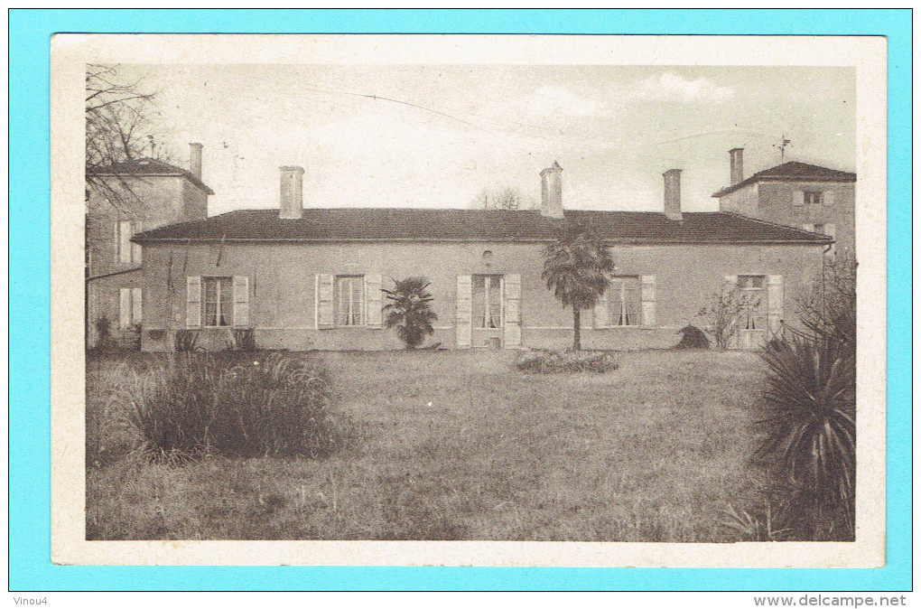 CPSM Cap De Bosc Près De Tonneins Château Rose De Lazereau - 47 Lot Et Garonne - Tonneins