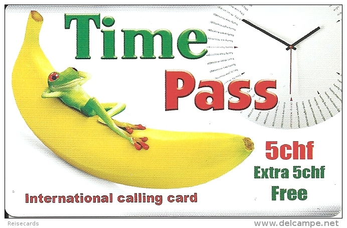 Prepaid: Time Pass - Frog On Banana - Schweiz