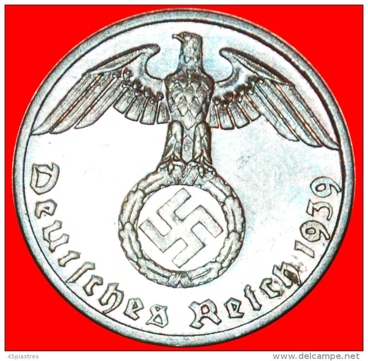 § SWASTIKA: GERMANY &#9733; 1 PFENNIG 1939F! LOW START&#9733;NO RESERVE! Third Reich (1933-1945) - 1 Reichspfennig