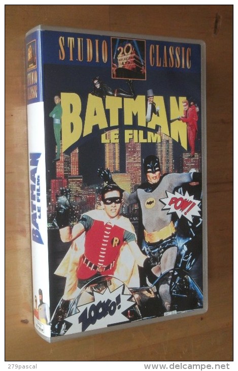 VHS " BATMAN " 1966 FILM  En Francais - Otros & Sin Clasificación