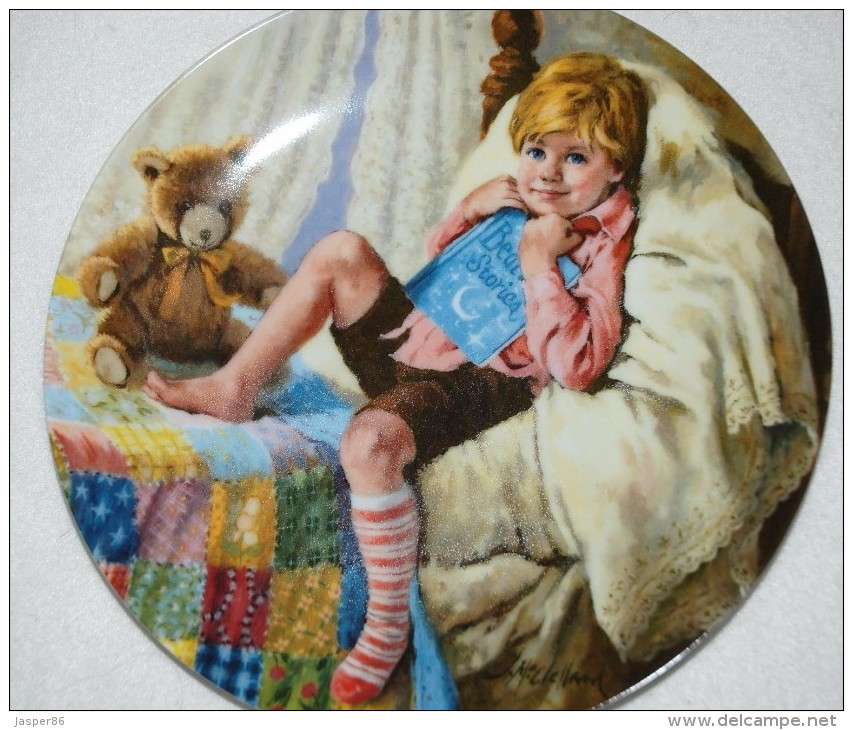 Diddle Dumpling RECO Collectible PLATE, Little Boy P41 - Autres & Non Classés