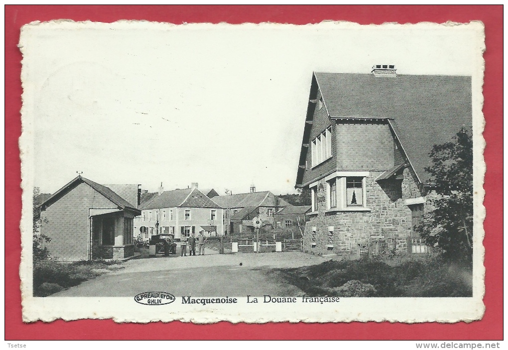 Macquenoise ( Courquain ) - La Douane Française, Douaniers - 1951   ( Voir Verso ) - Momignies