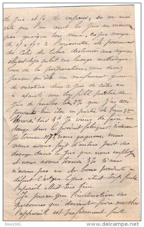 VP3513 - Lot Et Garonne - Lot De Lettres De La Direction Des Tabac à TONNEINS - Cabinet Du Directeur - Documents