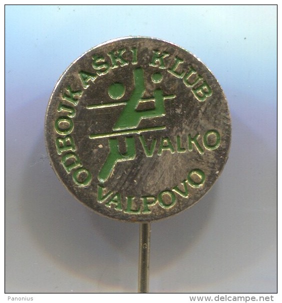 Volleyball - Club VALKO Croatia, Vintage Pin Badge - Volleybal