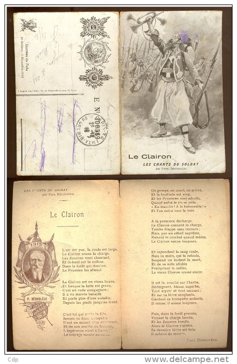 Cpa Double  Le Clairon   1915 - Geel