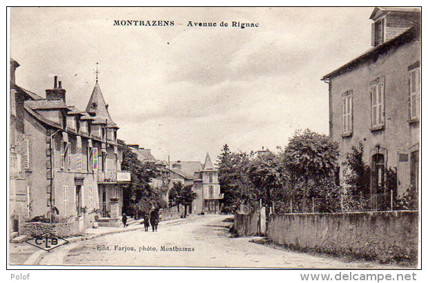 MONTBAZENS - Avenue De Rignac   85584) - Sonstige & Ohne Zuordnung