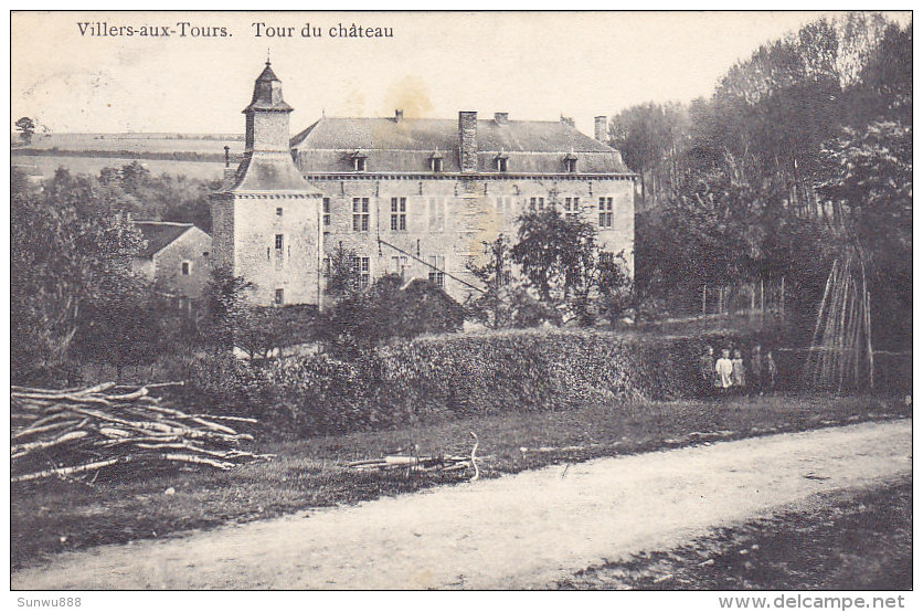 Villers-aux-Tours - Tour Du Château (animée, Edit E. Desaix) - Anthisnes