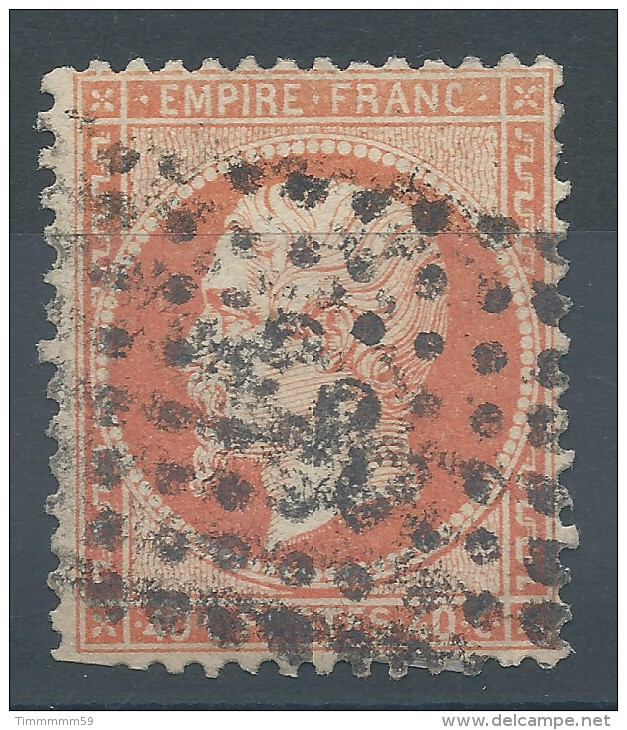 Lot N°30551   N°23, Oblit Losange DS3 De PARIS RARE ???? - 1862 Napoleon III