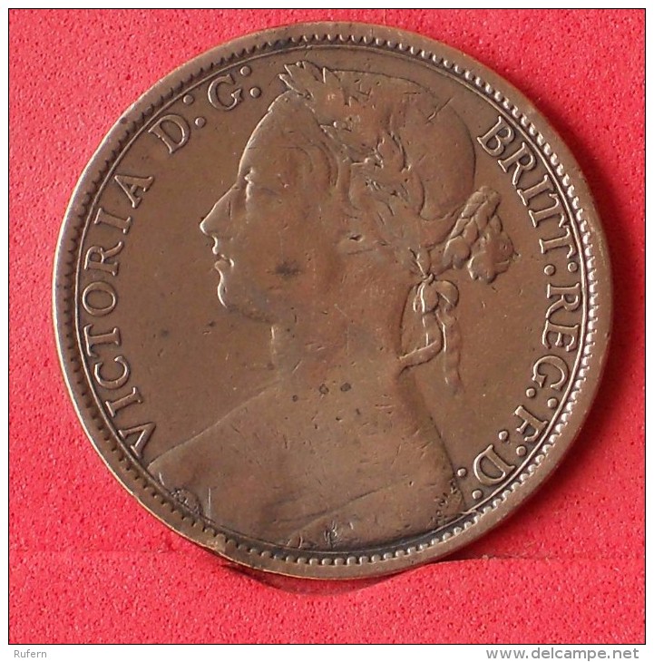 GREAT BRITAIN 1 PENNY 1876 -    KM# 755 - (Nº14507) - D. 1 Penny