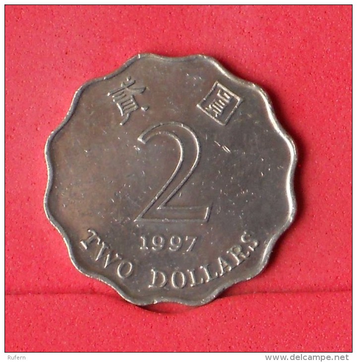 HONG KONG 2 DOLLARS 1997 -    KM# 64 - (Nº14536) - Hong Kong