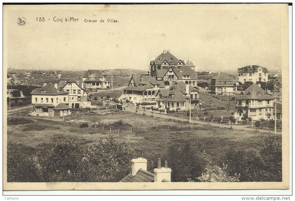 BELGIQUE . COQ SUR MER . GROUPE DE VILLAS - Haaltert