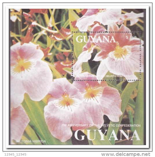 Guyana, Postfris MNH, Flowers - Guyana (1966-...)