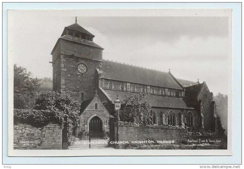 Church. Knighton. Radnor - Radnorshire