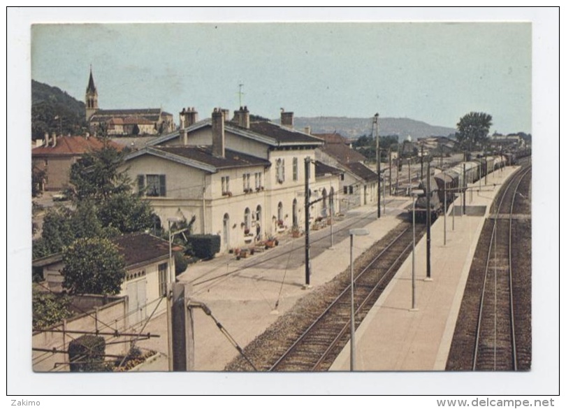 57 - ARS-SUR-MOSELLE -LA GARE -RECTO/VERSO -C35 - Ars Sur Moselle