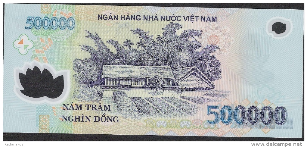 VIETNAM P124h  500.000 DONG 2010    XF-AU - Vietnam