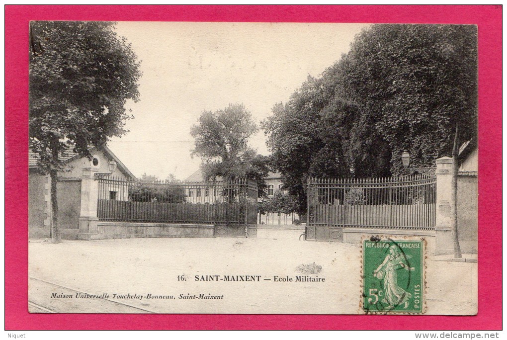 79 DEUX-SEVRES ST-MAIXENT, Ecole Militaire, (Touchelay-Bonneau) - Saint Maixent L'Ecole