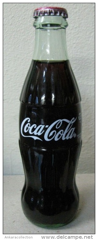 AC - 50th ANNIVERSARY OF COCA COLA IN TURKEY 2014 EMPTY GLASS BOTTLE