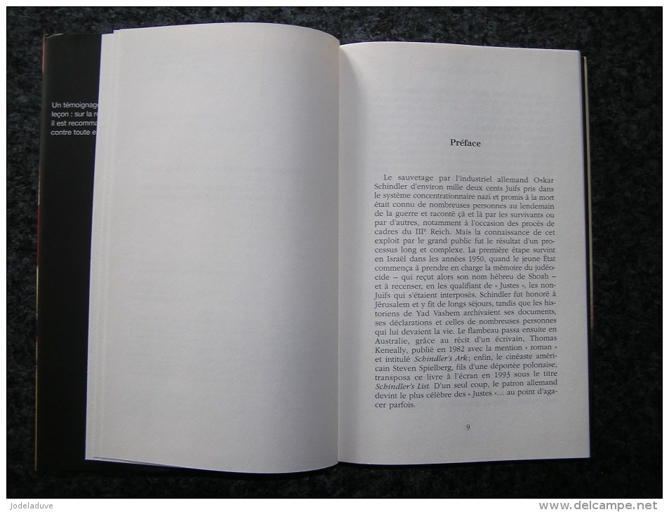 LA VERITABLE HISTOIRE DE LA LISTE DE SCHINDLER Pemper M Guerre 40 45 Déportation Camps Juifs Ghetto Cracovie - Guerre 1939-45