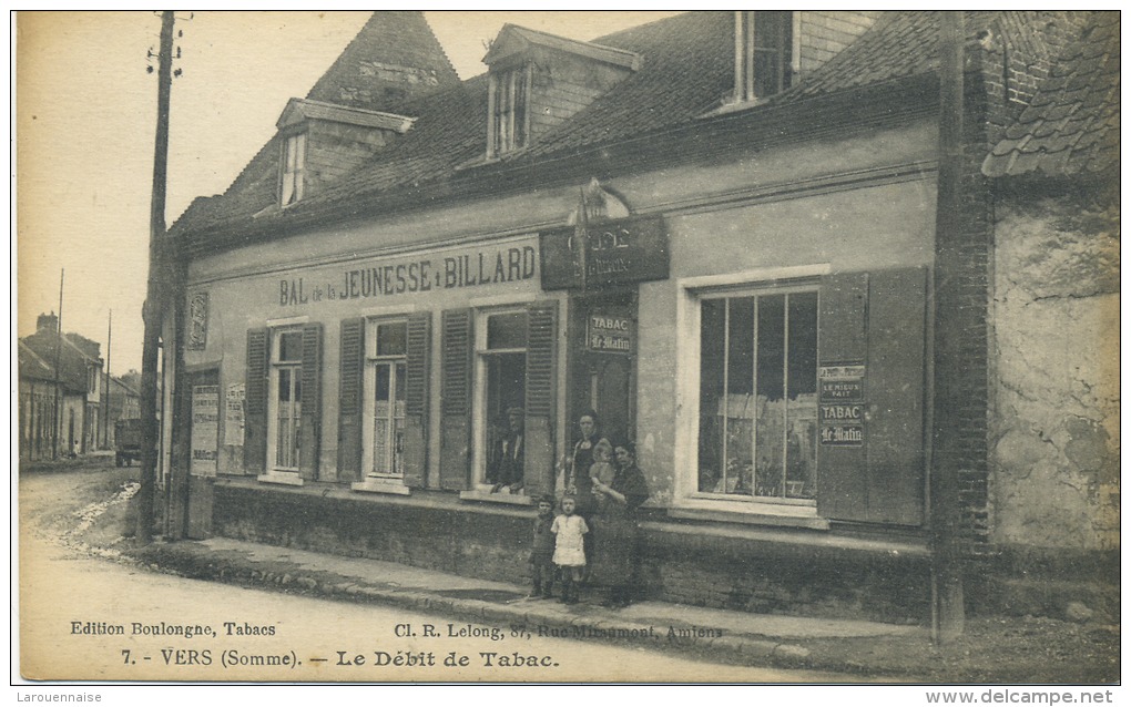 80 - Vers ; Le Débit De Tabac . - Autres & Non Classés