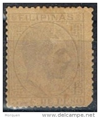 Sello  5 Cts FILIPINAS (Colonia Española), Edifil Num 80 * - Filippine