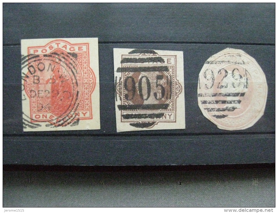 Timbres Grande-Bretagne : 1880 - 1899 - Zonder Classificatie