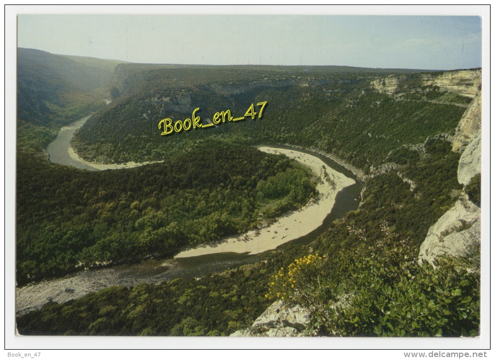 {53741} 07 Ardèche Gorges De L' Ardèche , Depuis Le Belvédère De La Madeleine , Méandre De La Capricieuse Rivière - Autres & Non Classés