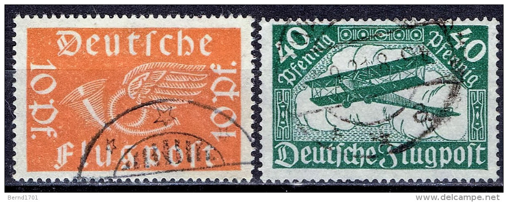 Deutsches Reich - Mi-Nr 111/112 Gestempelt / Used (B1202) - Gebraucht