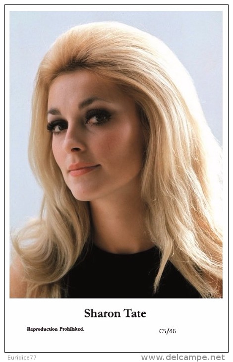 SHARON TATE - Film Star Pin Up - Publisher Swiftsure Postcards 2000 - Entertainers
