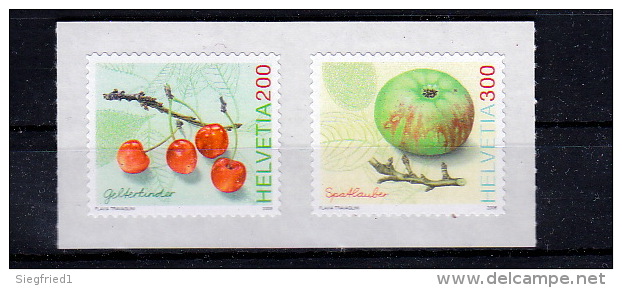 Schweiz **  1982-1983 Obstsorten Skl Postpreis CHF 5,00 - Nuevos