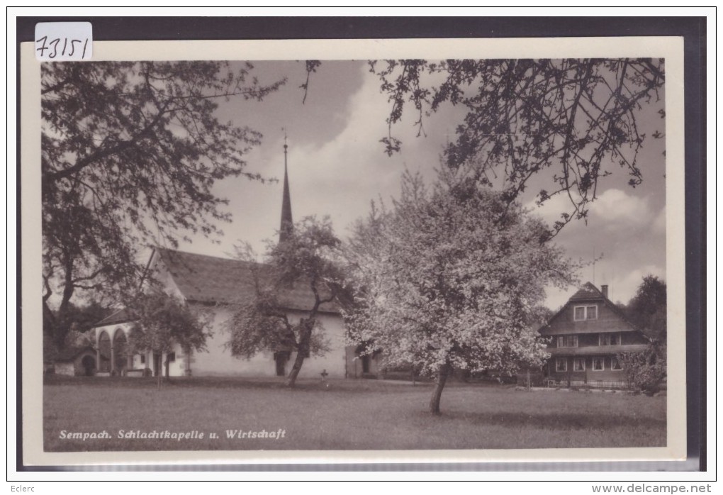 SEMPACH - SCHLACHTKAPELLE - TB - Sempach