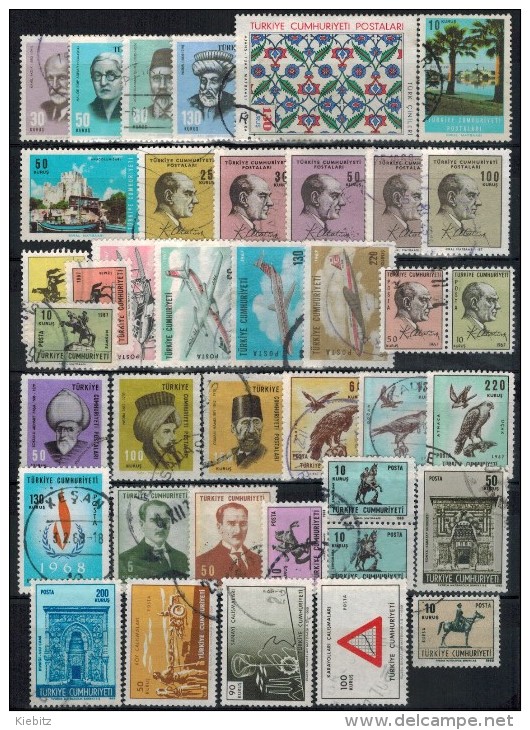 TÜRKEI 1966-1969 - Lot 39 Verschiedene  Used - Gebraucht