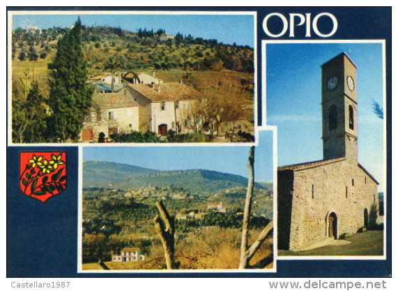 Opio - Le Vieux Moulin à Huile - Vue Générale - L´église - Altri & Non Classificati