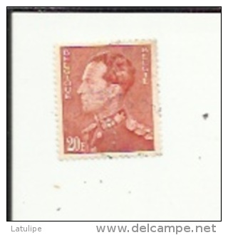 Timbre 20 Fr -Leopold III_Perforé ( C  L )  Bon Etat 1942 - 1934-51