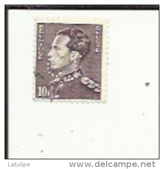 Timbre 10 Fr -Leopold III_Perforé ( C  L )  Bon Etat 1942 - 1934-51