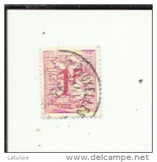 Timbre 1 Fr--Type Lion Heraldique_Perforé ( C  L )  Bon Etat 1968_ - 1951-..