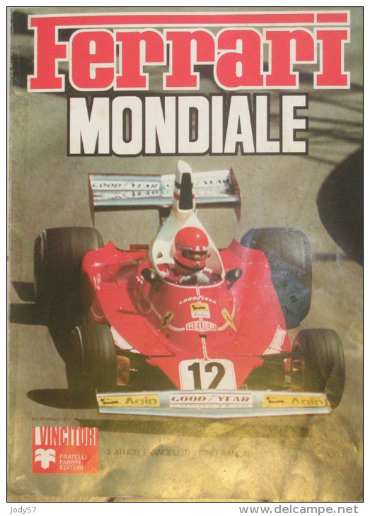 FERRARI MONDIALE - 1975 - FRATELLI FABBRI EDITORI - Moteurs